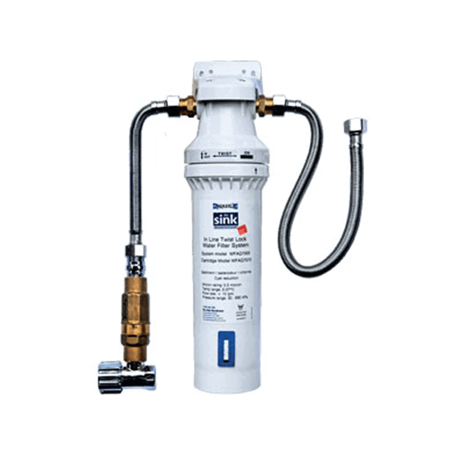 Aquila In Line Twist Lock Filter System The Sink Warehouse Bathroom