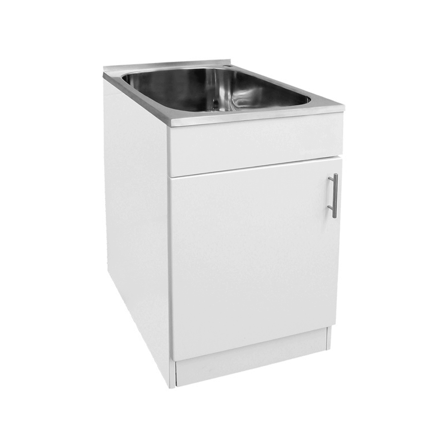 mini laundry trough 45l & cabinet | the sink warehouse: bathroom