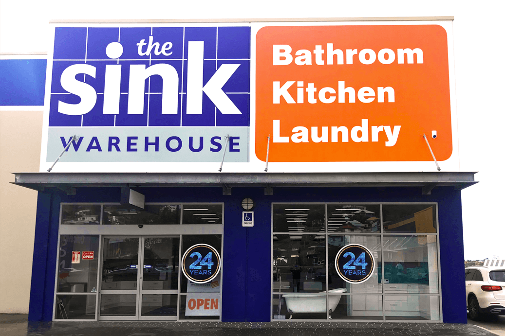 The Sink Warehouse Albany storefront and friendly staff