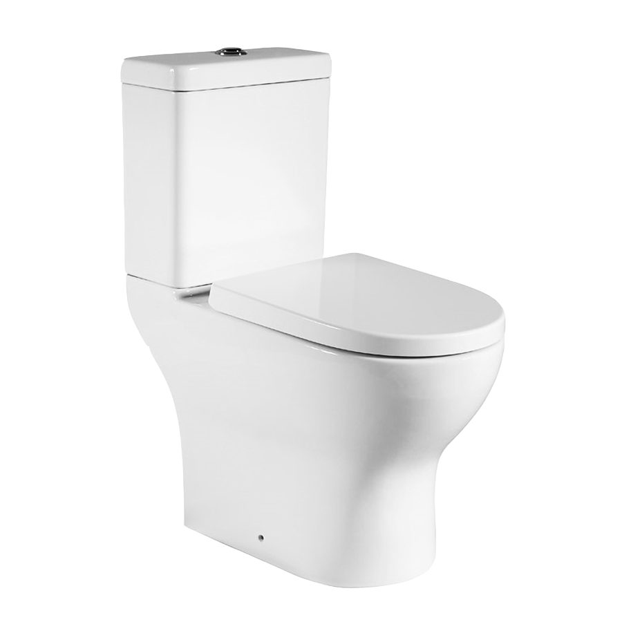 Skew Pan Outlet Toilet Suite