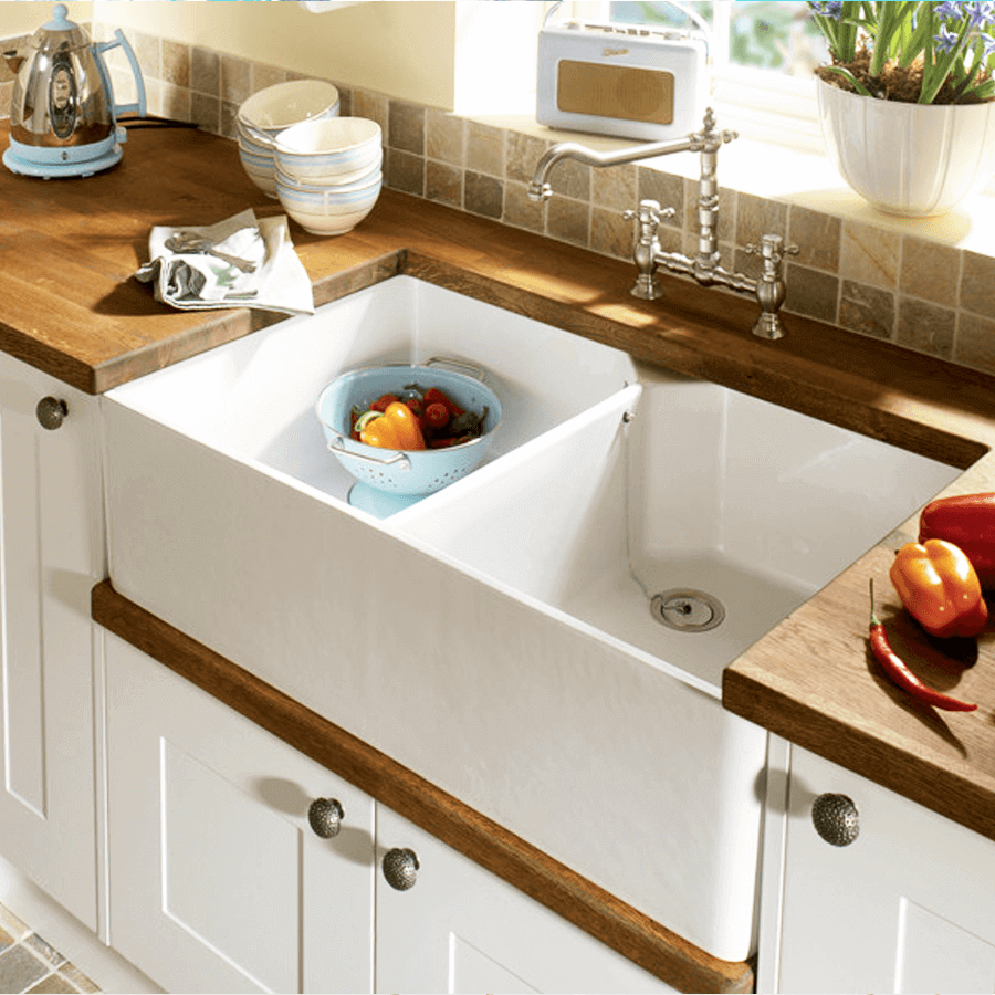 Double Belfast Butler Sink