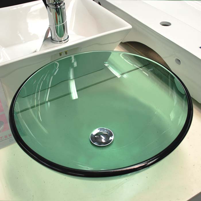 Above Counter - Green Vessel Basin